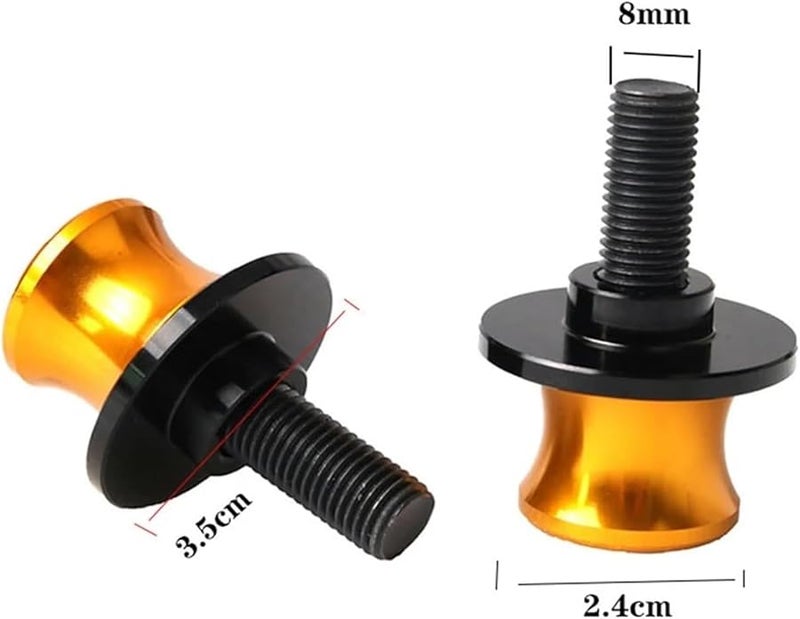 Blue Swingarm Spools Sliders For Honda CRF300L CRF300 Rally Motorcycle Rear Stand - Image 3